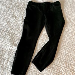 Like new; black 5 pocket black pants